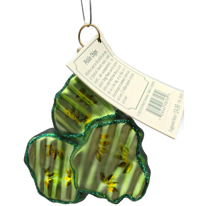 Pickle Chips Ornament: Old World Christmas Green Vegetable OWC