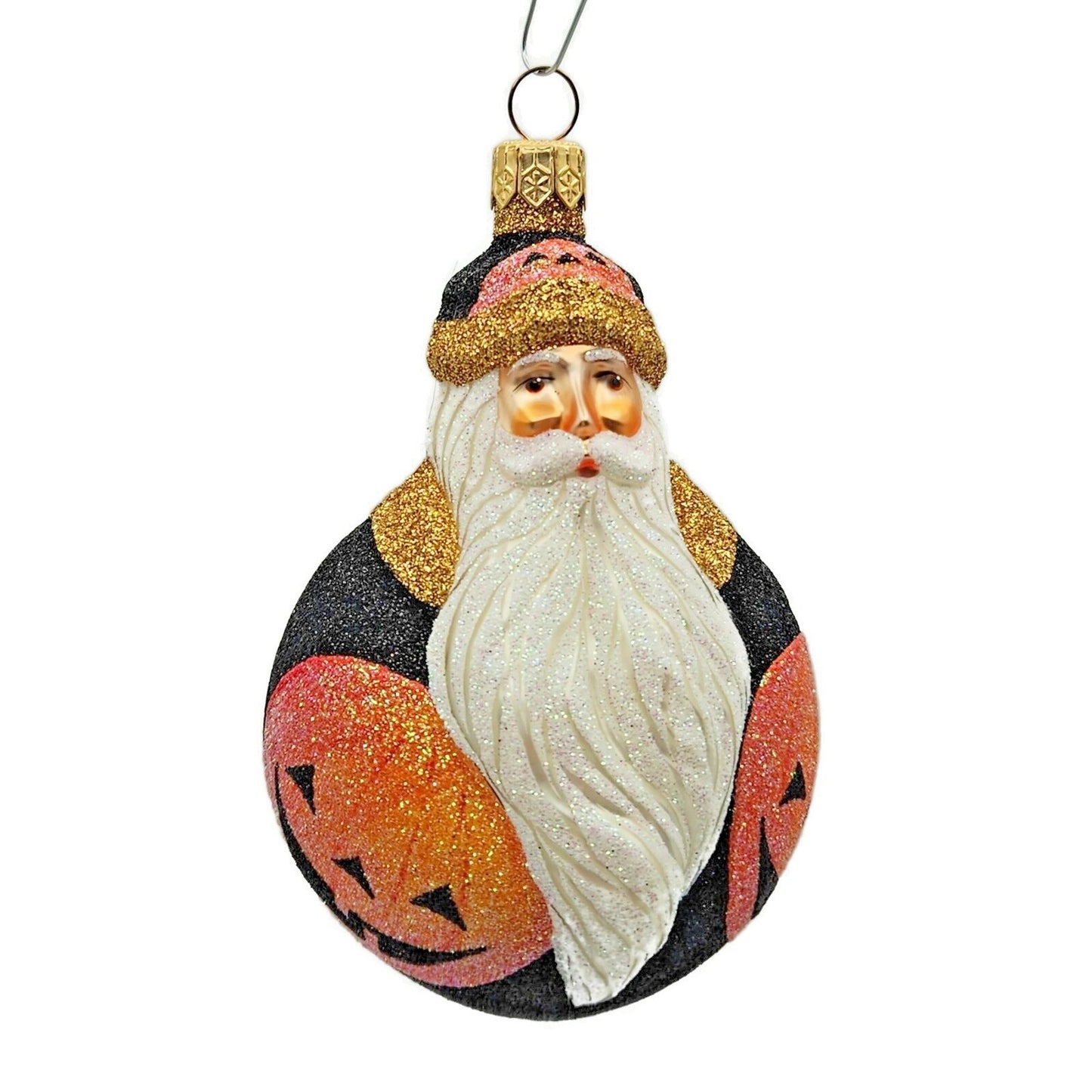 Patricia Breen Santa du Monde Pumpkins Halloween Christmas Holiday Tree Ornament