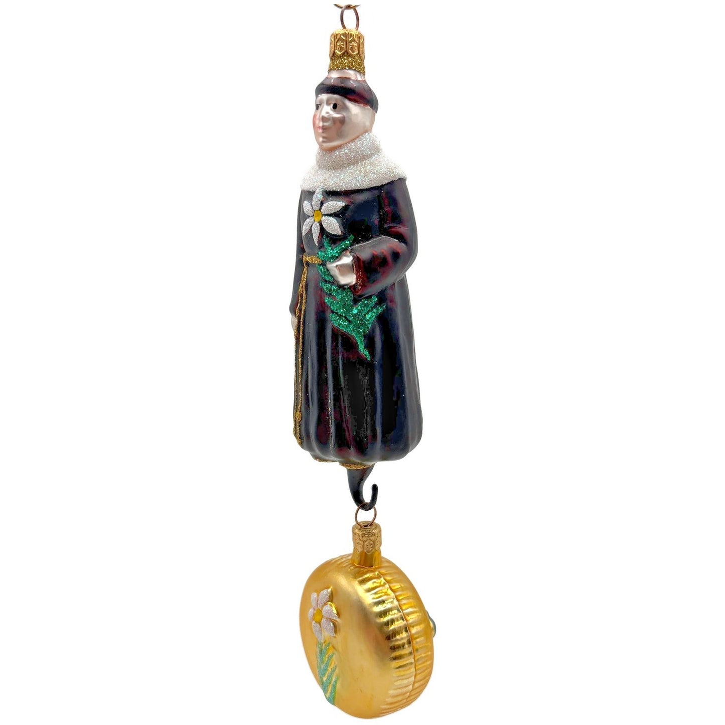 Patricia Breen Saint Anthony for Lost Items Matte Medallion Christmas Ornament