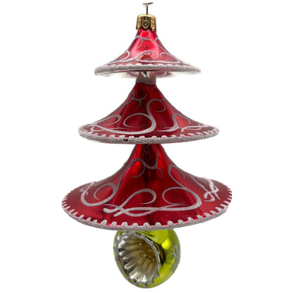 Heartfully Yours Christopher Radko Centennial Tree Reflector Christmas Ornament