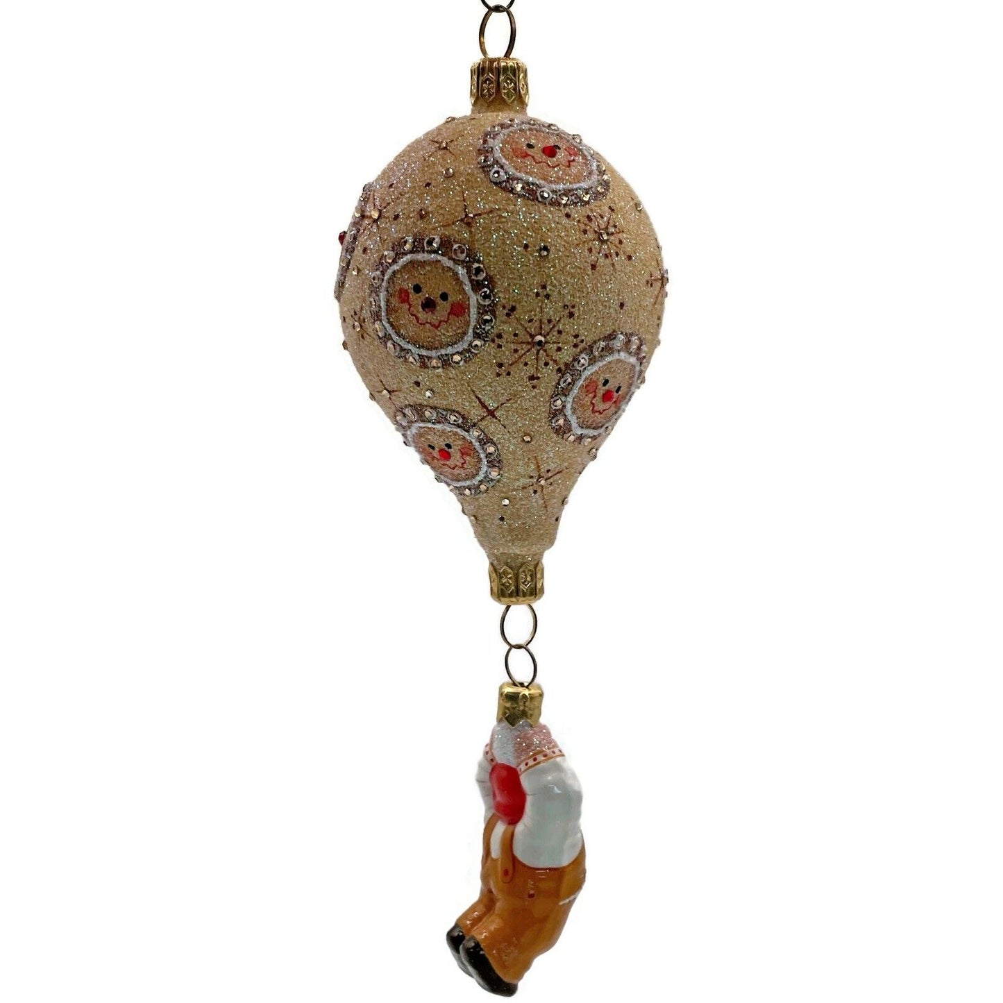 Patricia Breen Ornament Miniature Balloon Boy Gingerbread Christmas Tree Decor