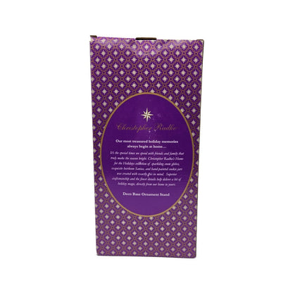 Christopher Radko Ornament Stand Medium Starlight Gold Christmas 2011812