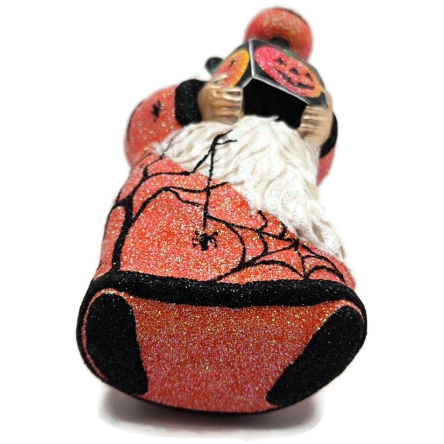 Patricia Breen Jack in the Box Santa Orange With Pumpkin Halloween Ornament NM