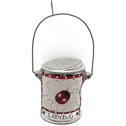 Patricia Breen Studio Colours Ladybug Paint Can Bug Spring Christmas Ornament