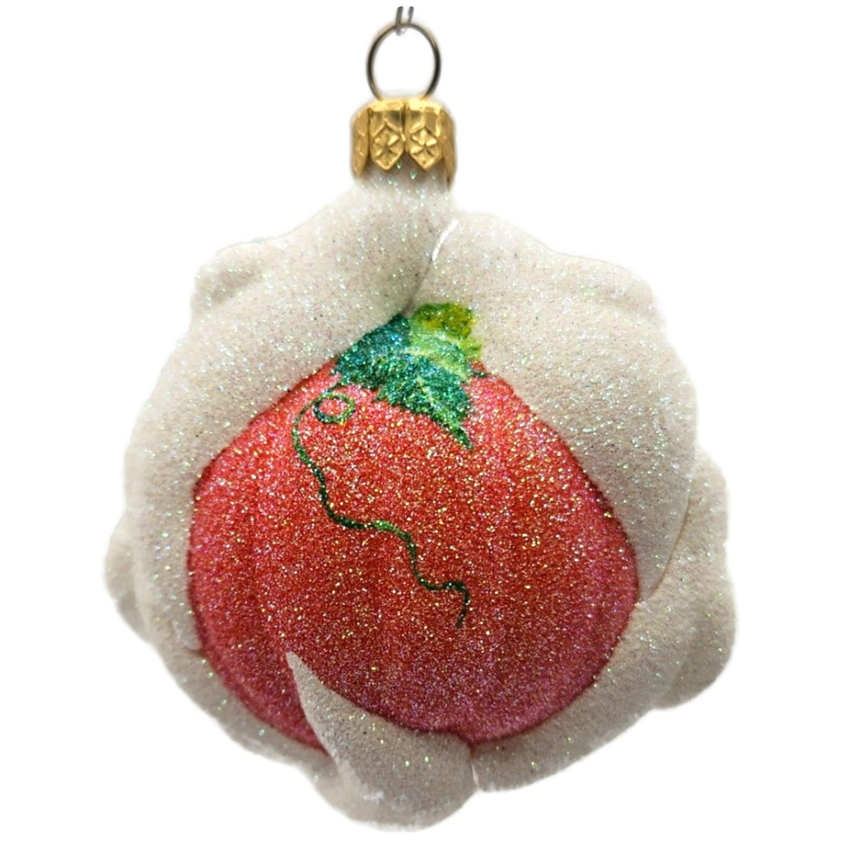 Patricia Breen Circle Of Spirits Pearl Ghosts Pumpkin Halloween Ornament 2410
