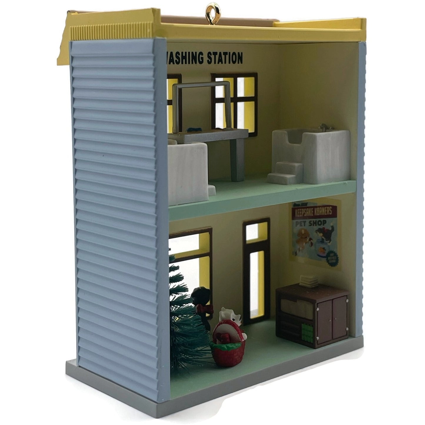 Hallmark Keepsake Korners Pet Shop Nostalgic Christmas Village Tree Ornament