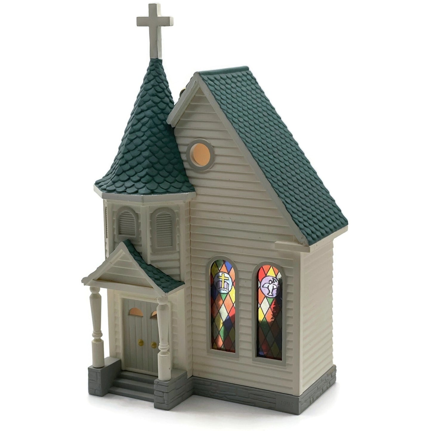 Hallmark Town Church 1995 Nostalgic Houses Shops Christmas Keepsake Ornament