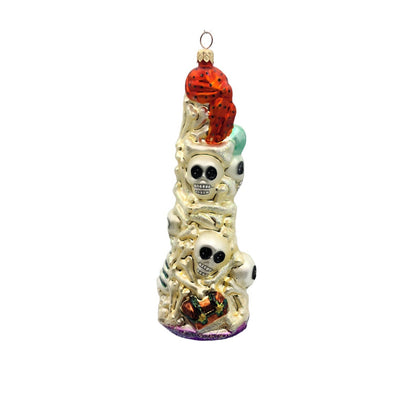 Christopher Radko Skeleton Crew Skull Pirate Halloween Tree Ornament 99-193-0