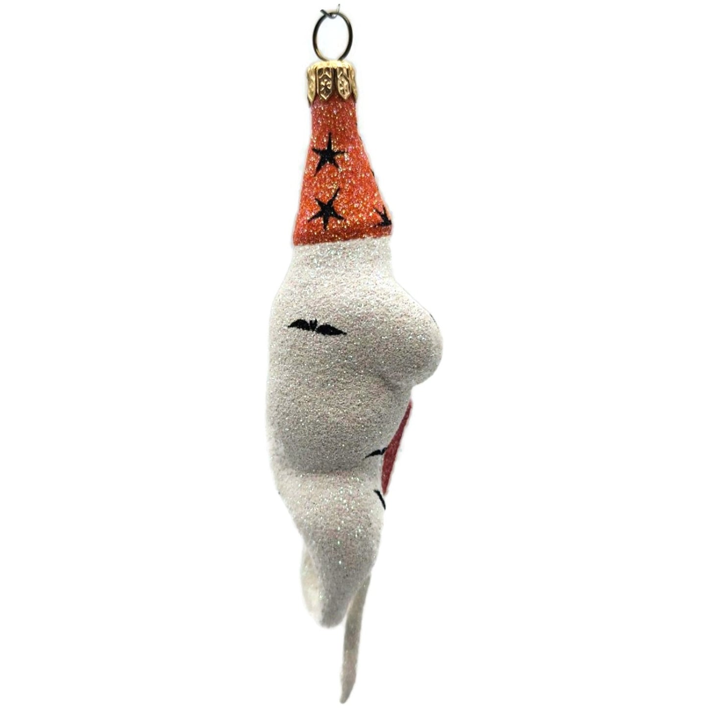 Patricia Breen Halloween Trickster Cyclops Orange Stars Ghost Christmas Ornament