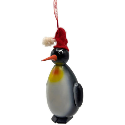 Steinbach Penguin Black Handmade Wooden German Animal Christmas Tree Ornament