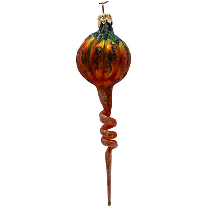 Slavic Treasures Twisted Pumpkin Jack-o-Lantern Halloween Ornament 01-522-A-FB