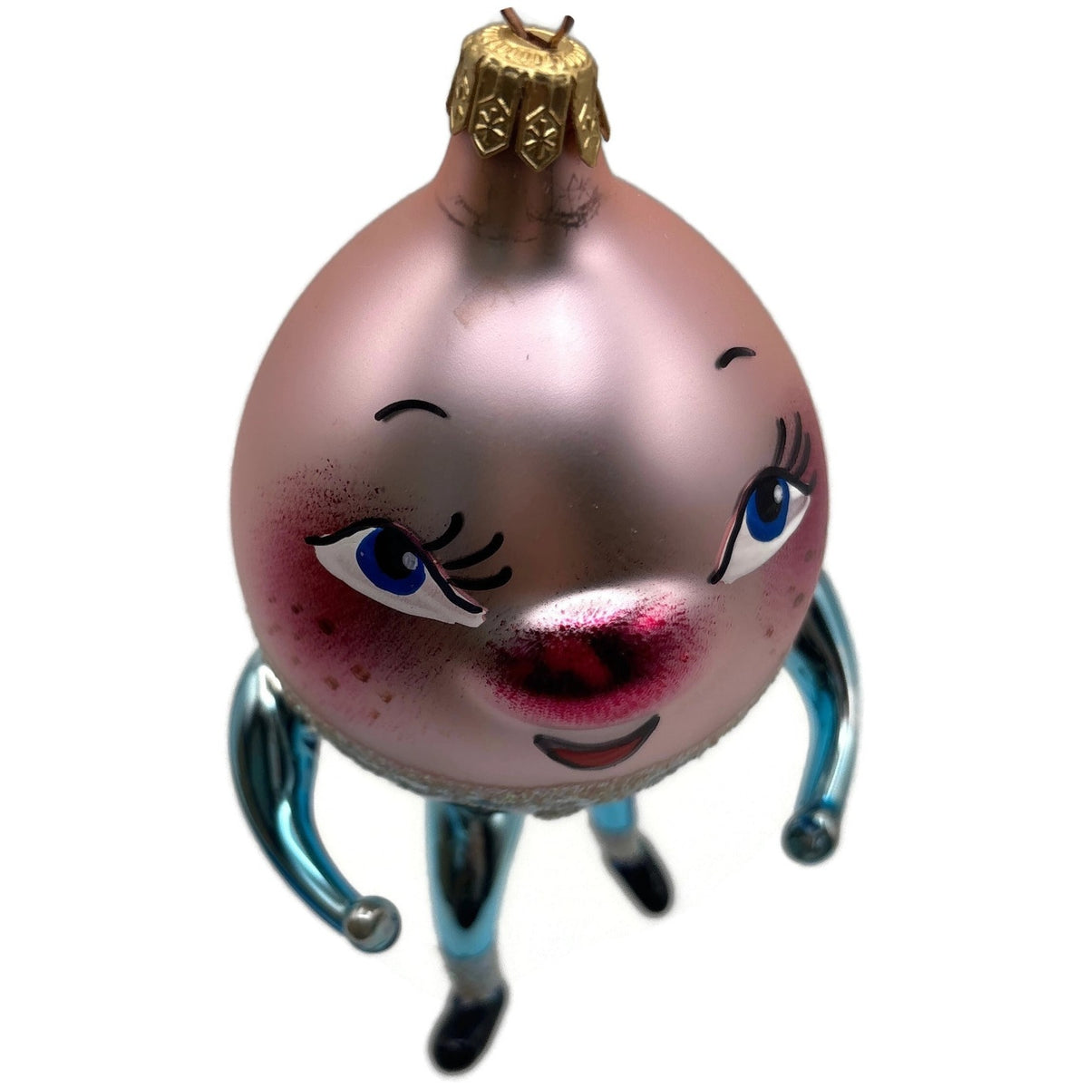 Christopher Radko Humpty Dumpty Italian Glass Signed Christmas Tree Ornament