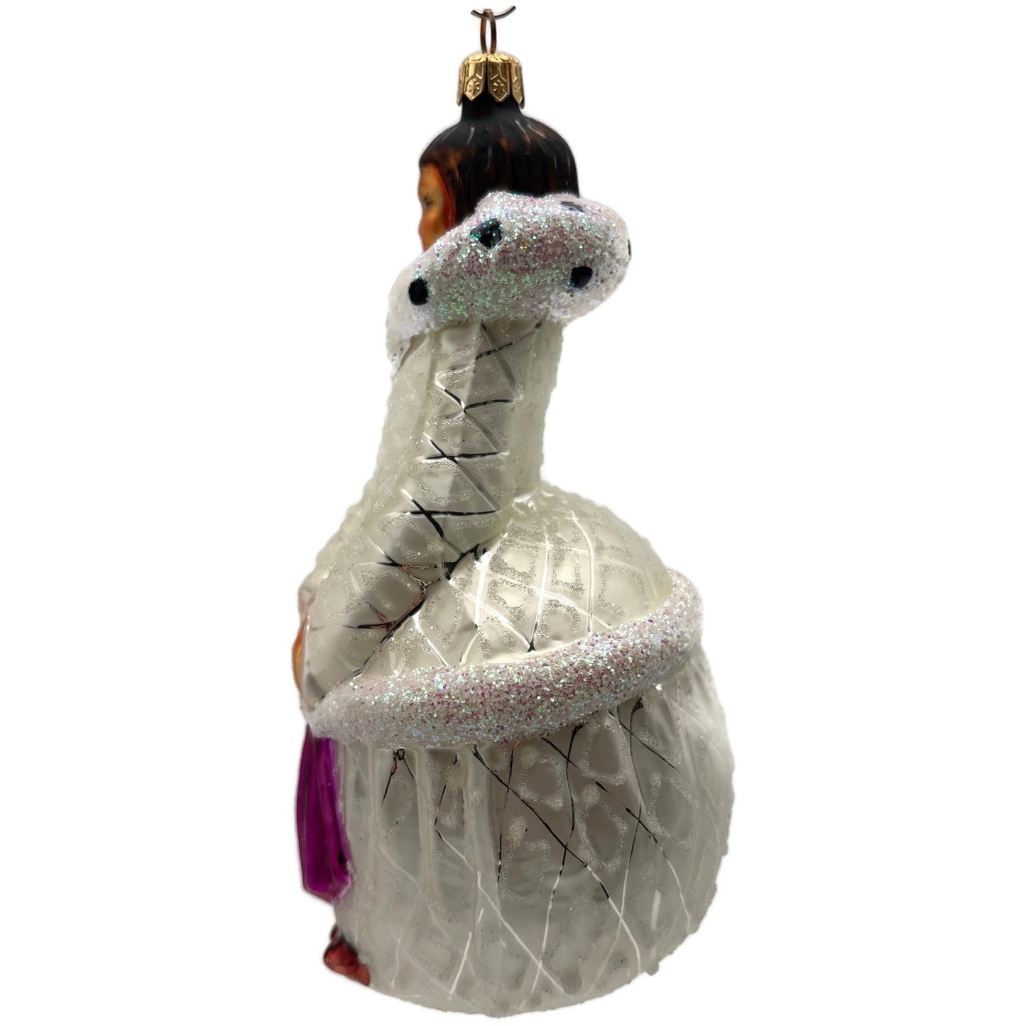 Christopher Radko Quintessa Princess White Christmas Tree Ornament 97-145-0