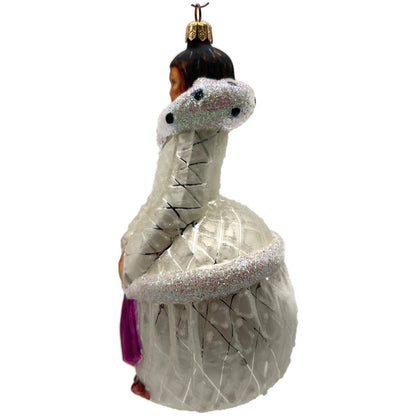 Christopher Radko Quintessa Princess White Christmas Tree Ornament 97-145-0