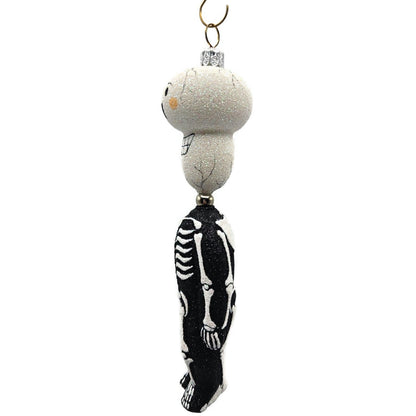 Patricia Breen Kinetic Skelton Black White Skeleton Halloween Christmas Ornament
