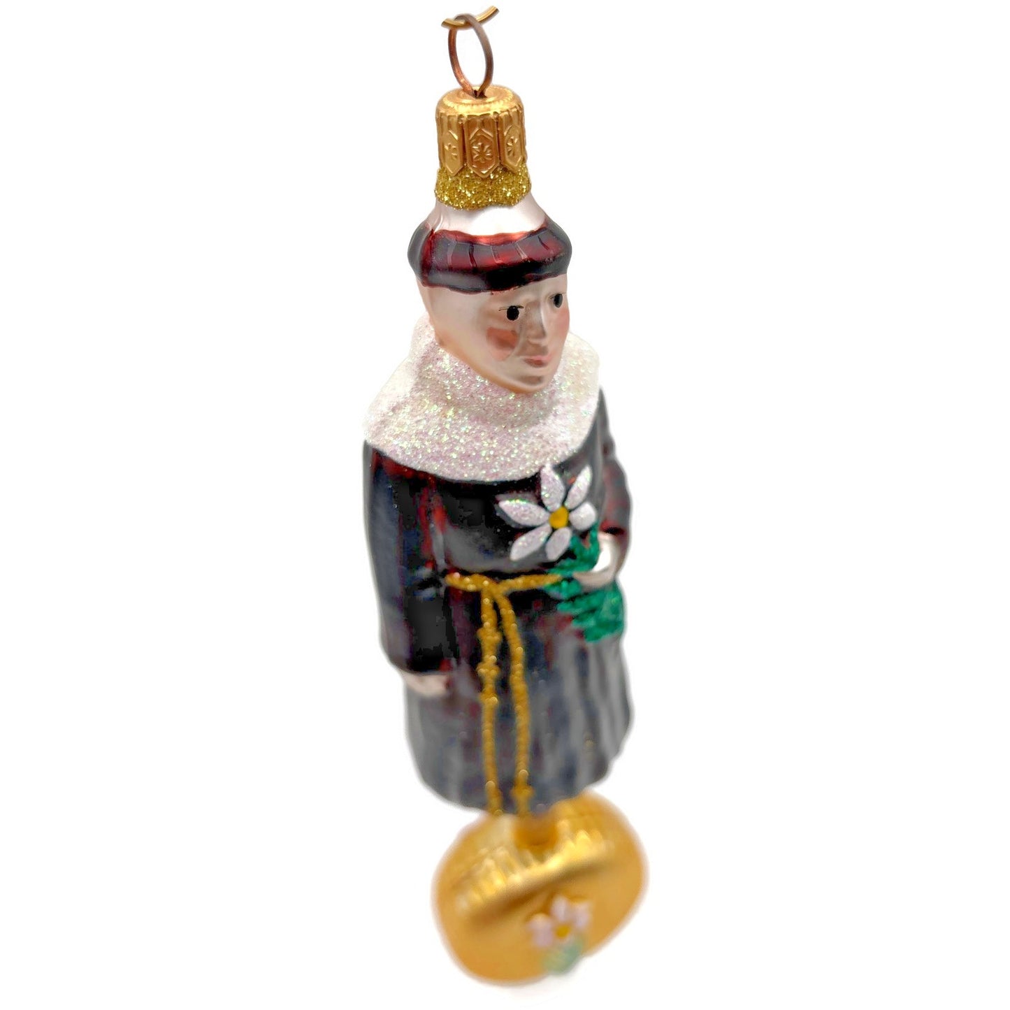 Patricia Breen Saint Anthony for Lost Items Matte Medallion Christmas Ornament