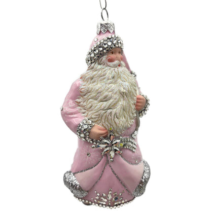 Patricia Breen Finnmark Claus Pink Santa Tree Adornment Christmas Ornament CATZ