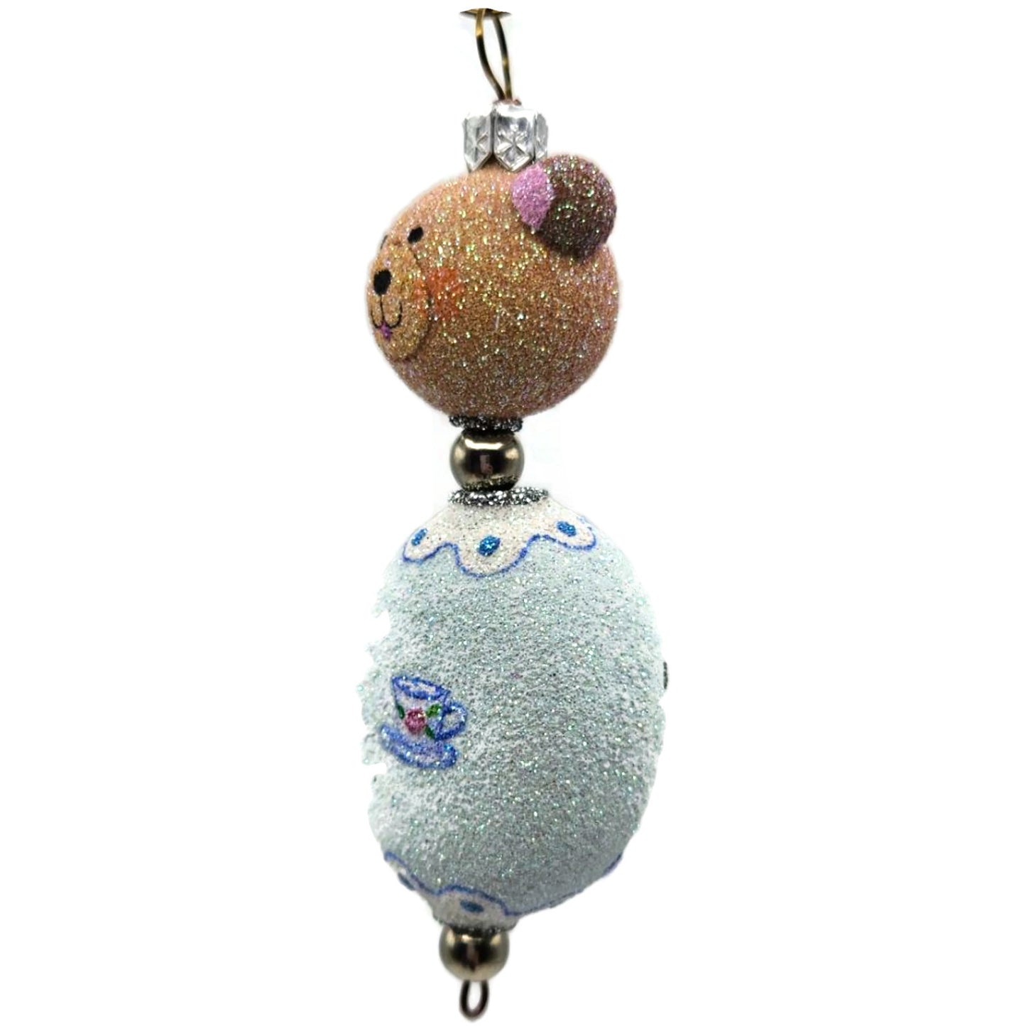 Patricia Breen Kinley Kinetics Teddy Bears Tea Party Spring Holiday Ornament