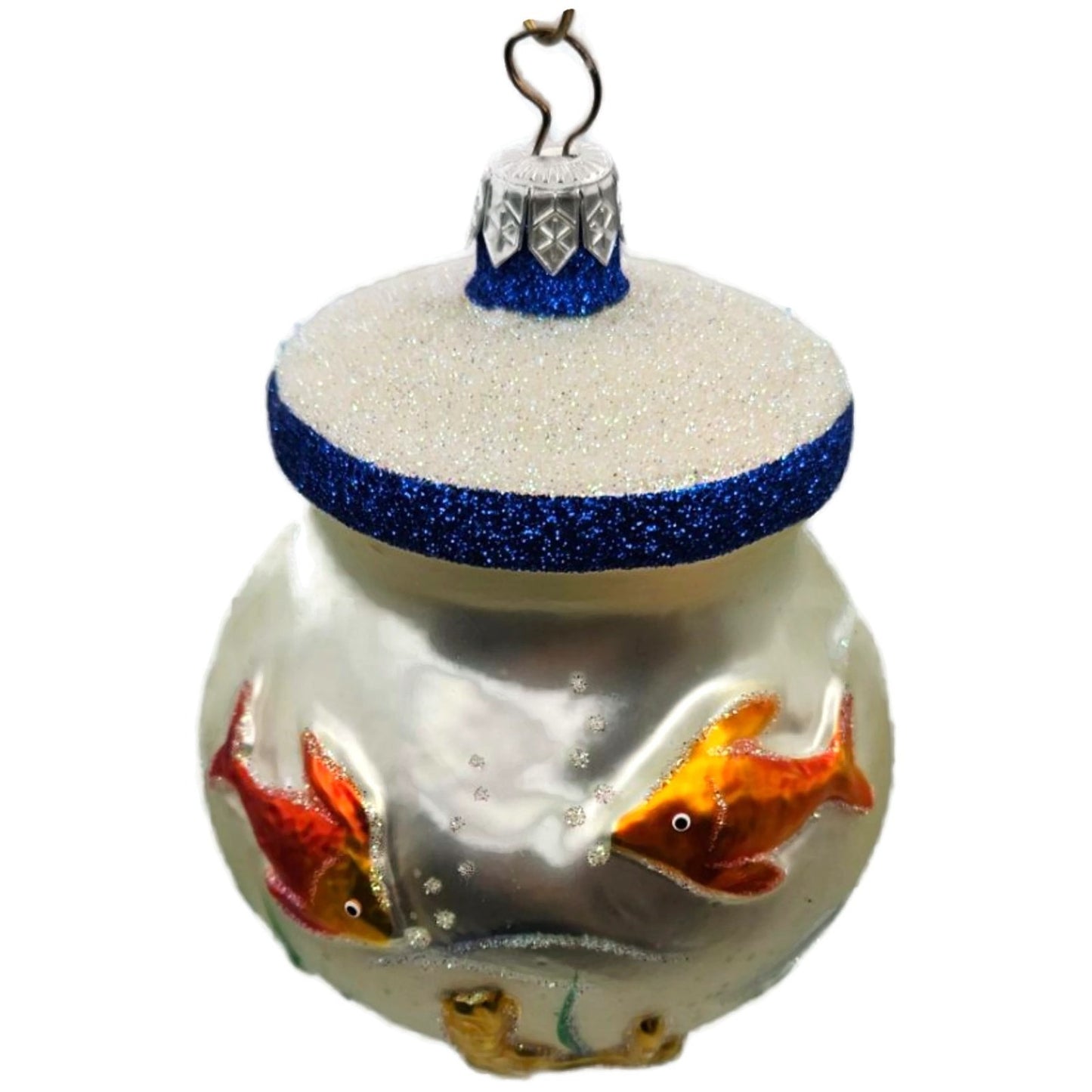 Patricia Breen Wish You Were Here Fishbowl Summer Nautical Christmas Ornament