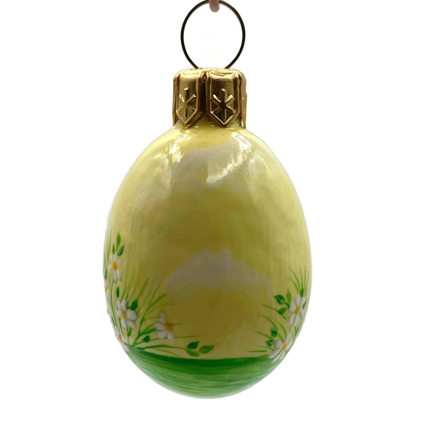 Patricia Breen Miniature Egg Surprise Rex Rides Easter Christmas Ornament 2207