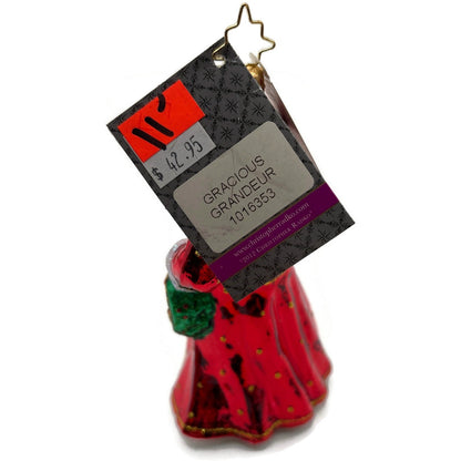 Christopher Radko Gracious Grandeur Santa Claus Glass Christmas Ornament 1016353