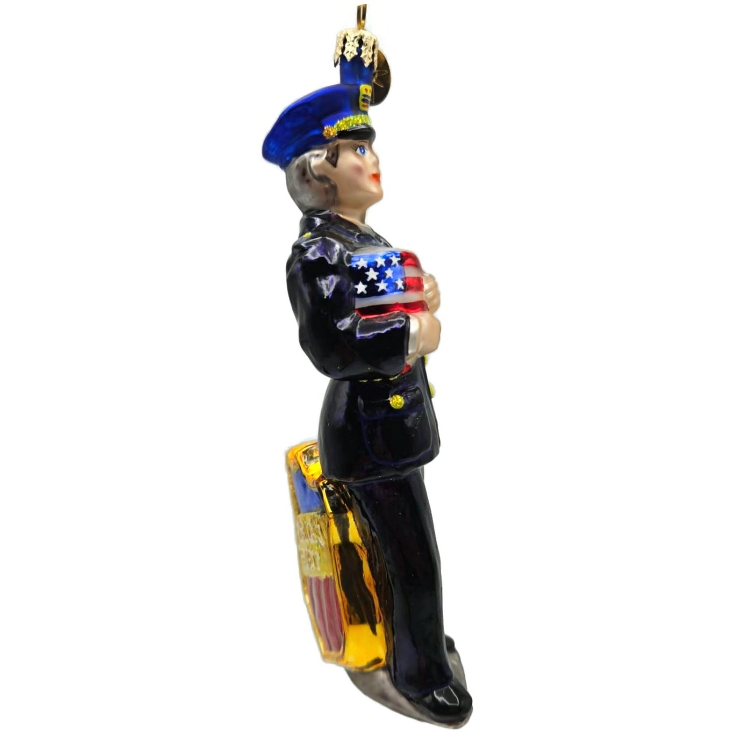 Christopher Radko America's Finest New York Police Patriotic Ornament 01-0947-0