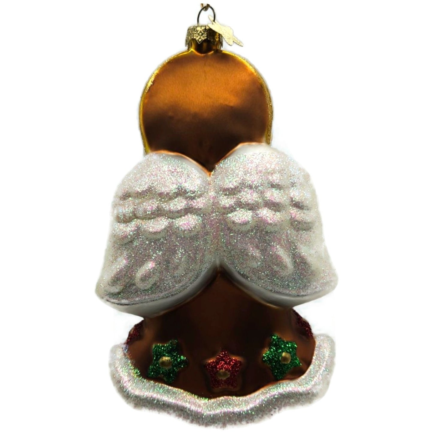Gingerbread Angel Glass OWC Holiday Christmas Tree Ornament Old World Christmas