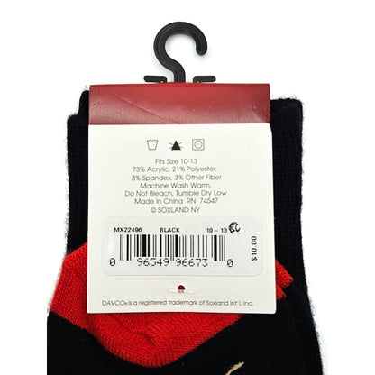 Davco Black Christmas Socks Great White Shark Book Holiday Stocking Stuffers