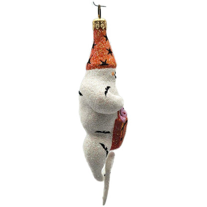 Patricia Breen Halloween Trickster Cyclops Orange Stars Ghost Christmas Ornament