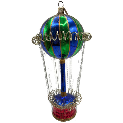 Christopher Radko Cloud Bound Hot Air Balloon Christmas Tree Ornament 01-0951-0