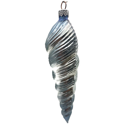Patricia Breen Triton Santa Blue Pearl Suit Summer Nautical Christmas Ornament