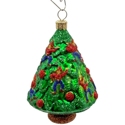 Patricia Breen Leaping Lords Dancing Elves Tree Christmas Decor Ornament 2421