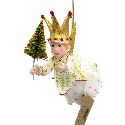 Patience Brewster Christmas Paradise Angel Christmas Ornament Mackenzie Child