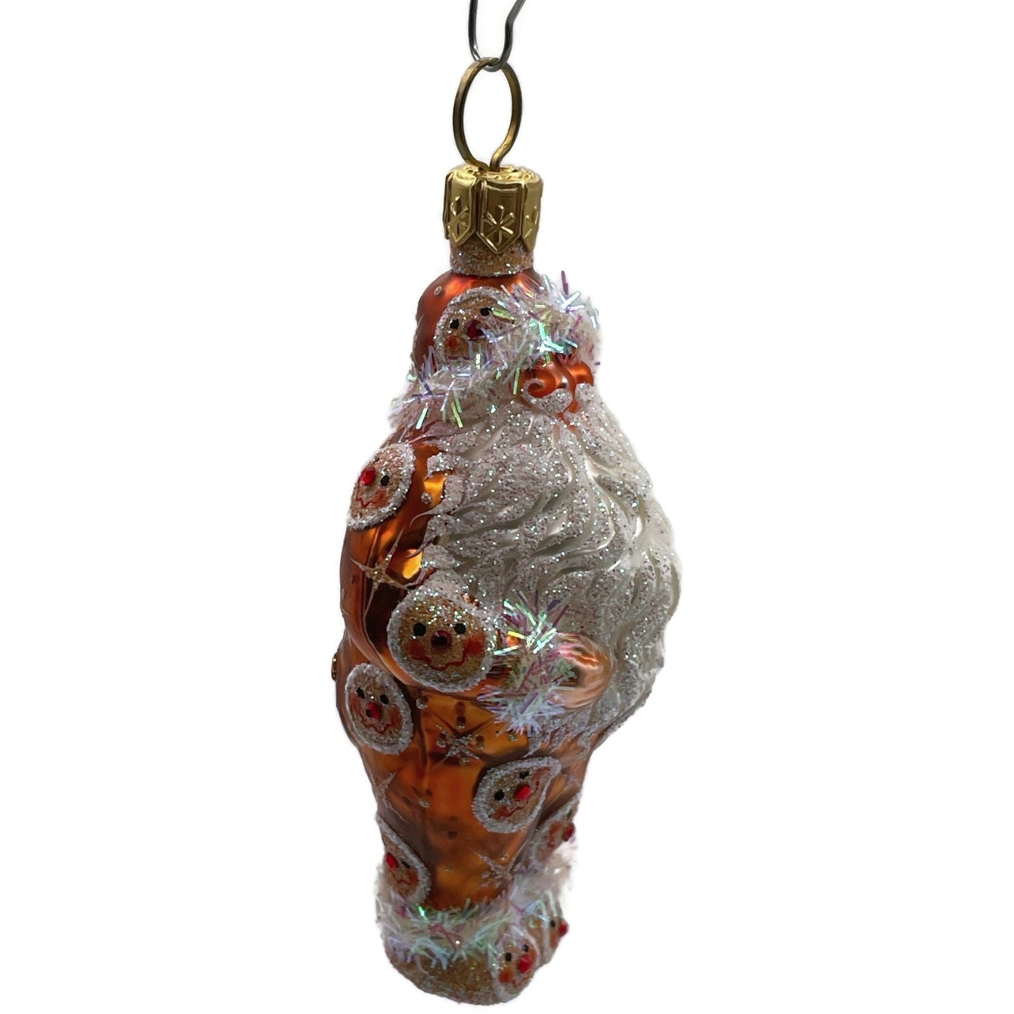 Patricia Breen Good Night Henry Gingerbread Santa Claus Christmas Tree Ornament