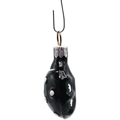 Patricia Breen Ladybug Black White Polka Dots Spring Christmas Tree Ornament