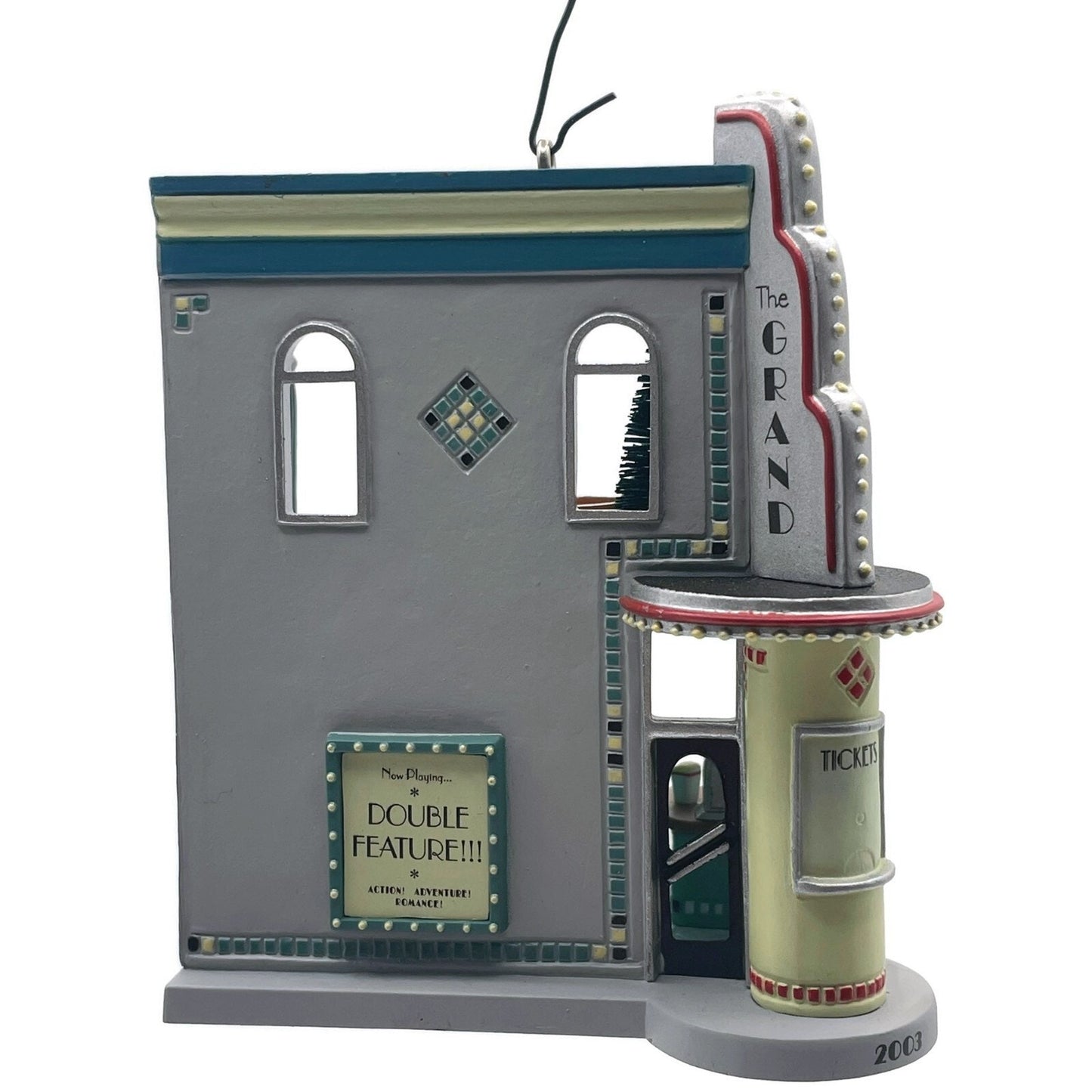 Hallmark Ornament The Grand Theater 2003 Nostalgic Christmas Village Keepsake