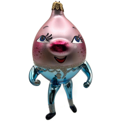 Christopher Radko Humpty Dumpty Italian Glass Signed Christmas Tree Ornament