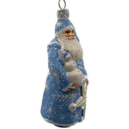 Patricia Breen The Season is Here Santa Snowman Star Snowflakes Ornament 2345