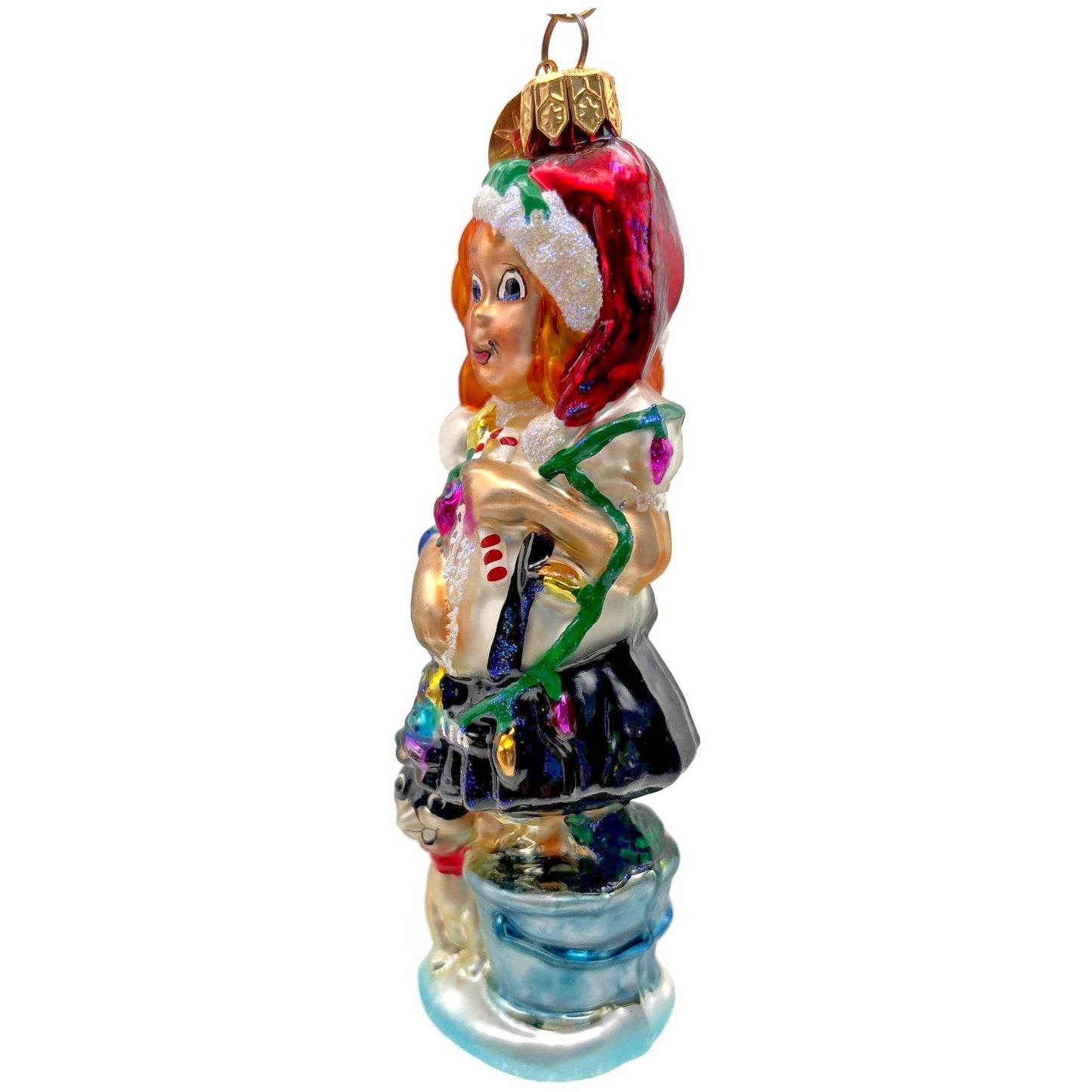 Christopher Radko Eloise At Christmastime Glass Christmas Ornament 00-FAO-02