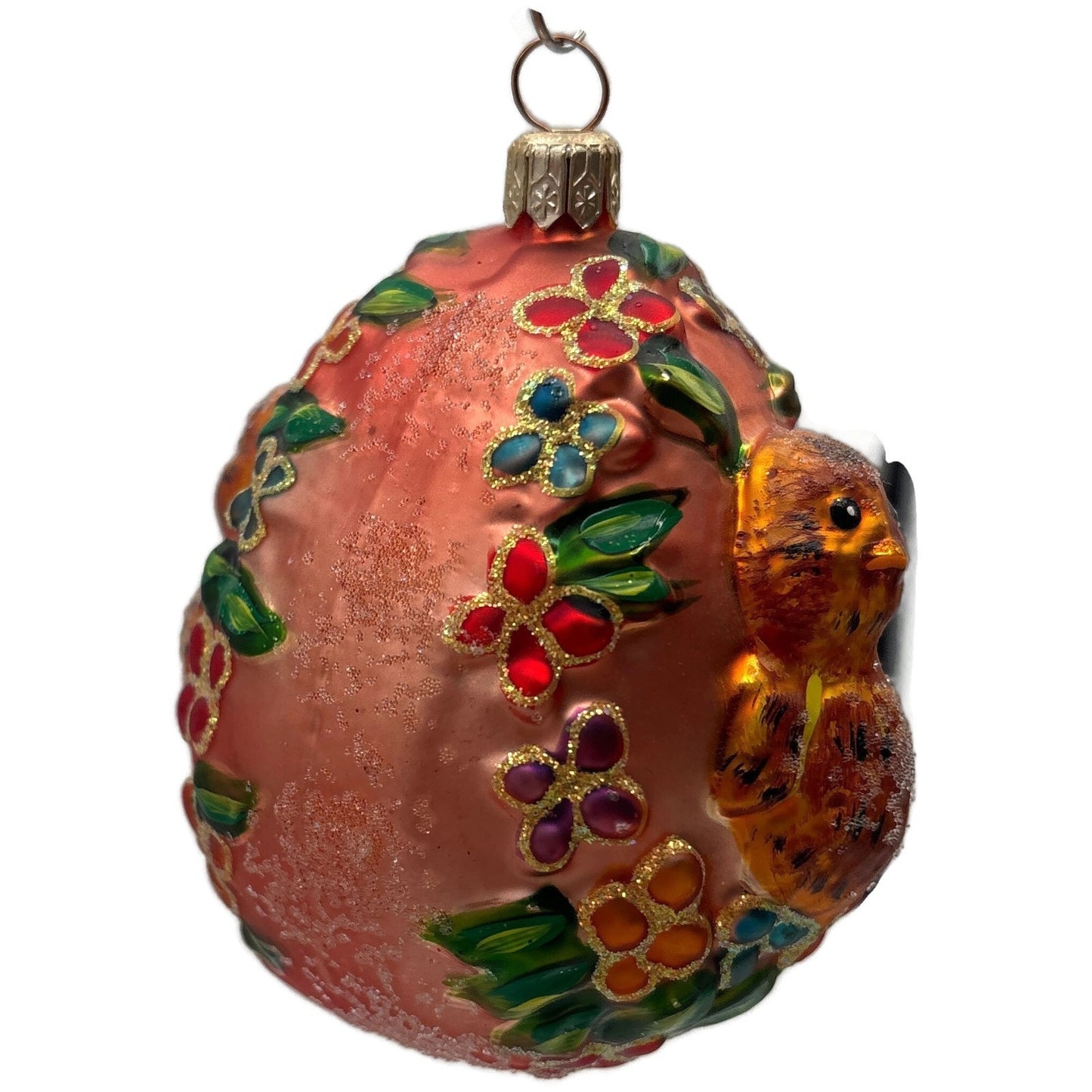 Christopher Radko Little Peepers Easter Egg Chick Christmas Ornament 98-198-0