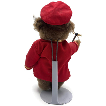 Steiff Golden Age Of The Circus Bear Bandmaster Red 0120/19 Plush Stuffed Toy