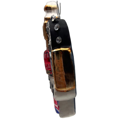 England London Big Ben London Eye Union Jack Cityscape Christmas Tree Ornament
