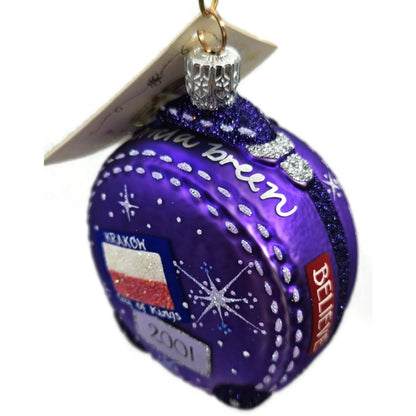 Patricia Breen Journey With Me Purple Portland Signed Christmas Ornament 2113