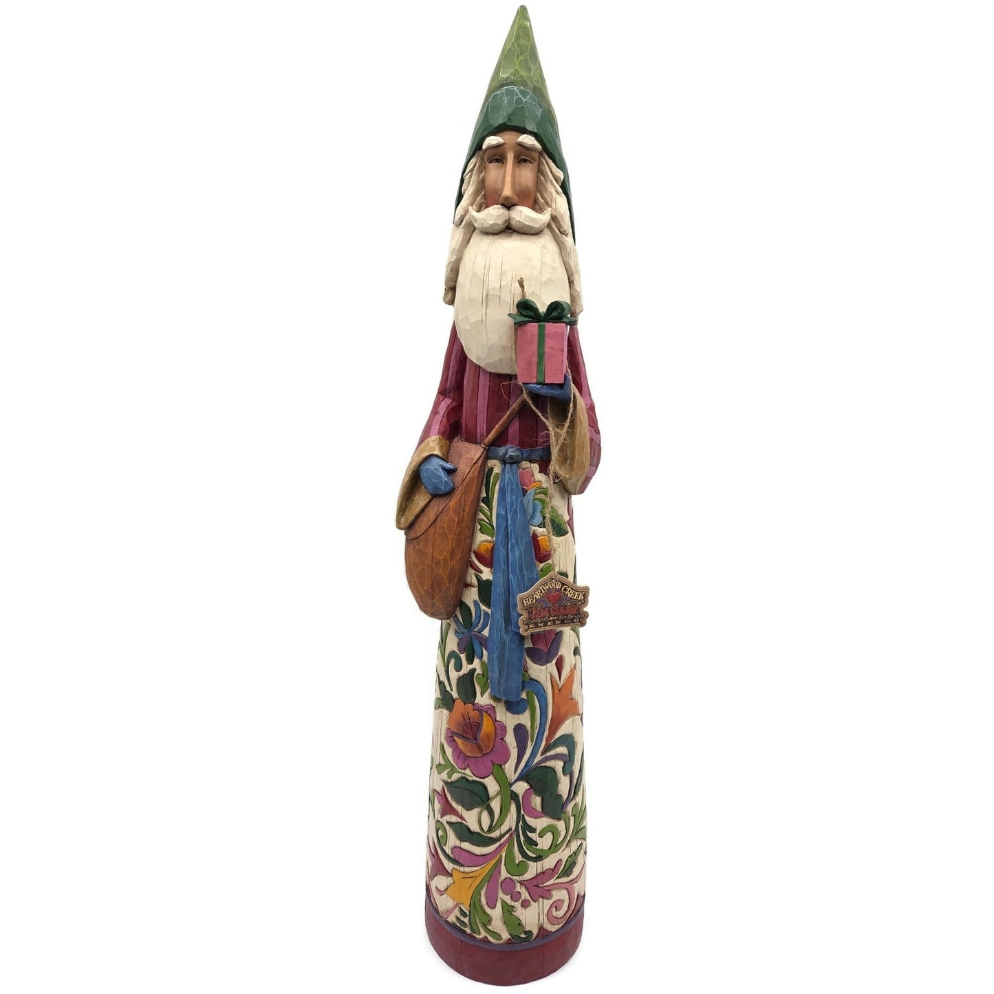 Jim Shore Heartwood Creek Hand-Painted Santa Seasonal Figure Enesco Folk Art