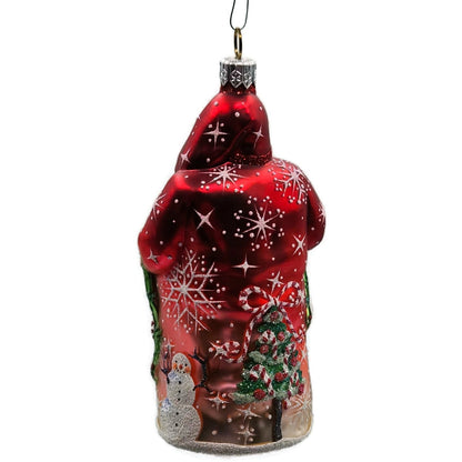 Patricia Breen Karas Santa Claus Red Angels Snowman Christmas Ornament Candy