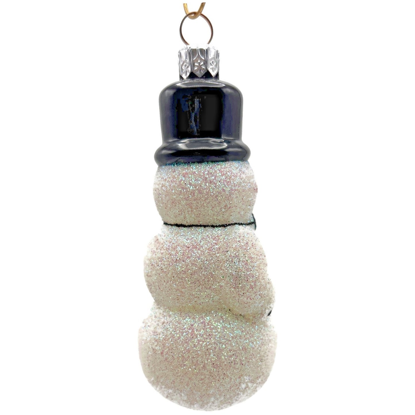 Patricia Breen Classic Snowman Black Hat Bow Tie Mittens Christmas Tree Ornament