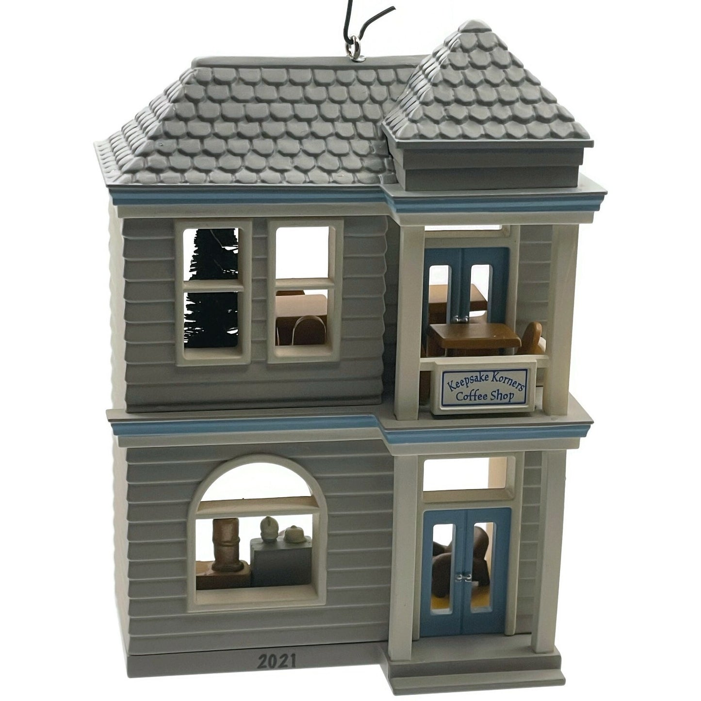 Hallmark Ornament Keepsake Korners Coffee Shop 2021 Nostalgic Christmas Tree