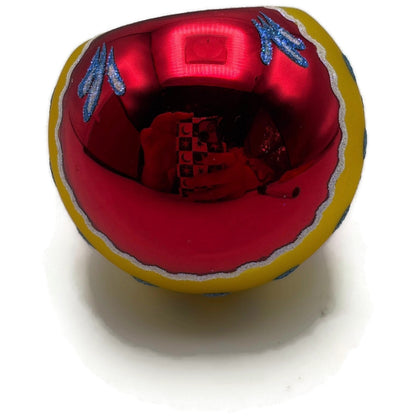 Christopher Radko Fantasia Kensington Glow Reflector Ball Christmas Ornament