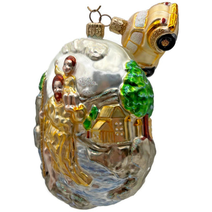 Patricia Breen Saint Christopher Gold Car Christian Religious Christmas Ornament