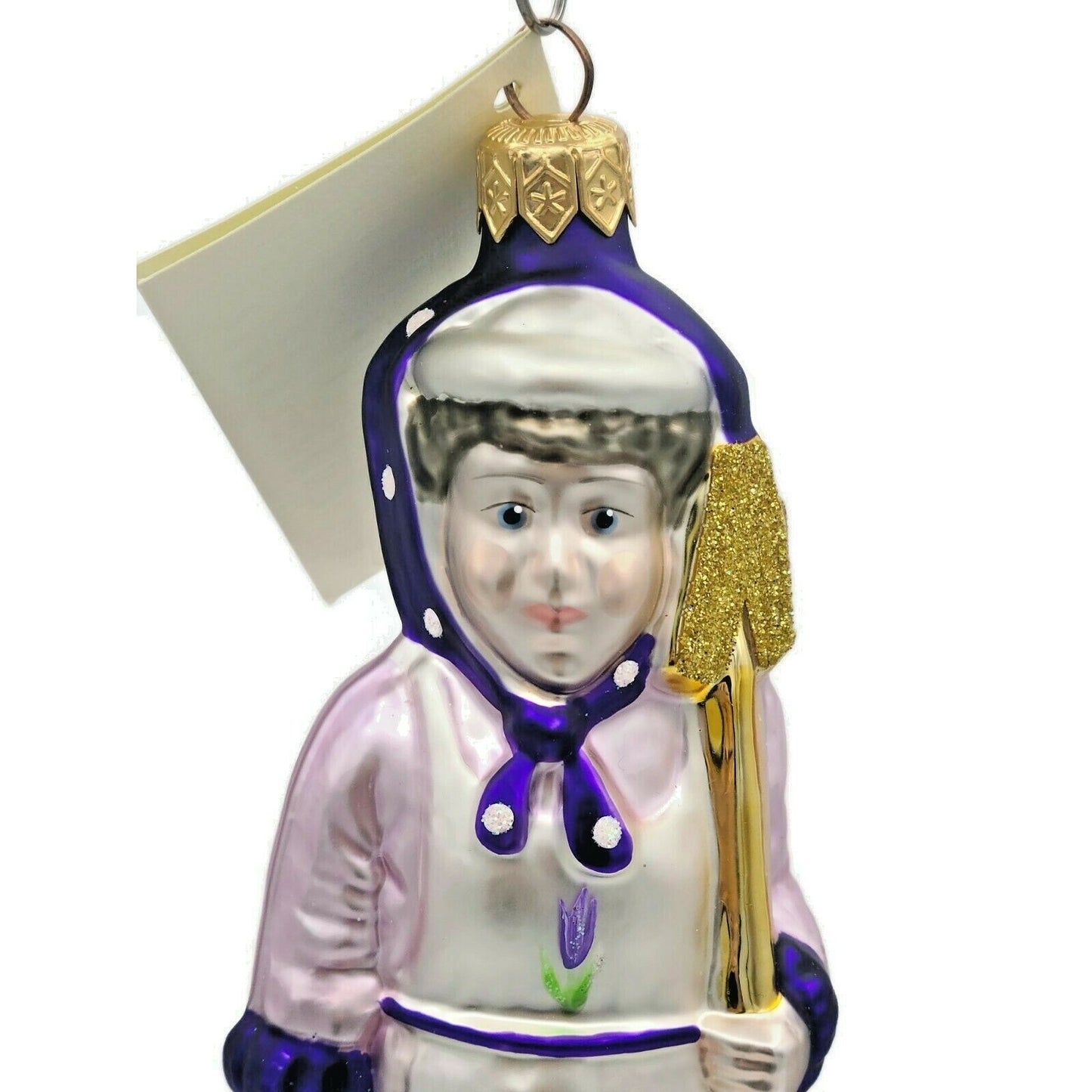 Patricia Breen Mrs Shaw the Gardener Flowers Christmas Spring Ornament CATZ